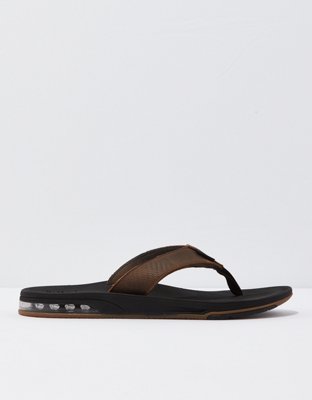 Reef Men's Fanning Low Leather Flip Flops
