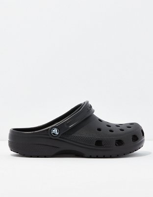 Black store crocs men's