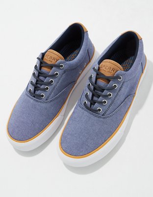 Sperry Men's Striper II CVO SeaCycled Twill Sneaker