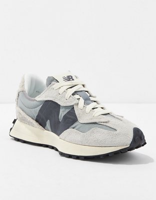 New Balance Men's 327 Suede Panel Sneaker