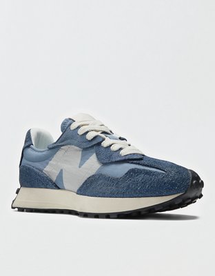 New Balance Men's 327 Suede Panel Sneaker