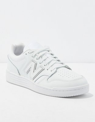 New Balance White 480 Sneakers