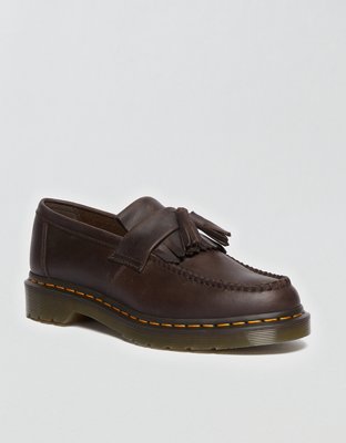 Dr. Martens Men's Adrian Yellow Stitch Tassel Loafers | American Eagle