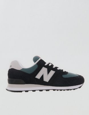 New balance 574 women black best sale