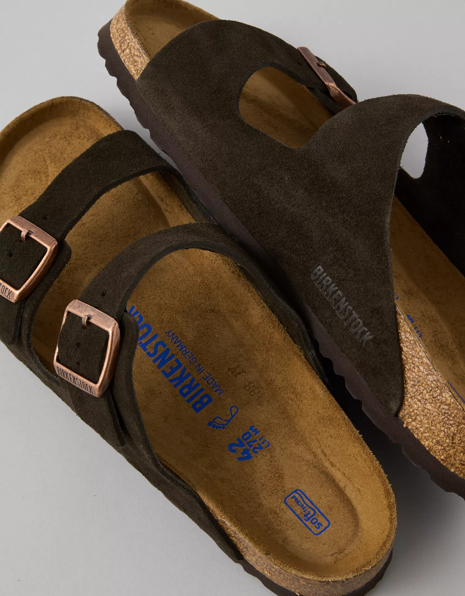 Birkenstock Men's Arizona Suede Sandal - thumbnail 6