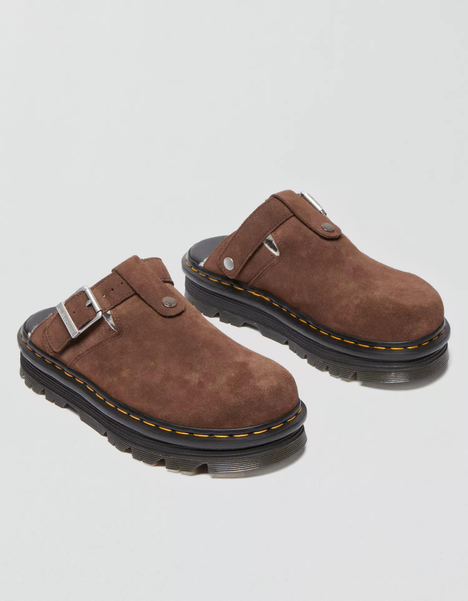 Dr. Martens Men's Zebzag Slingback Platform Mule Shoe - thumbnail 2