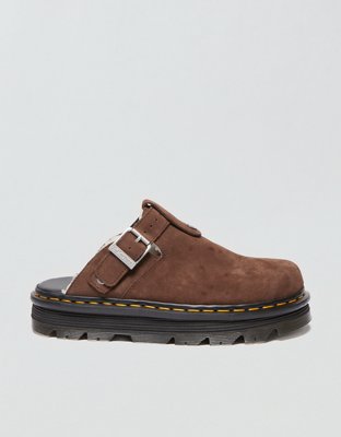 Dr. Martens Men's Zebzag Slingback Platform Mule Shoe