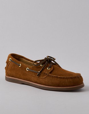 G.H. Bass Mens Hampton Leather Boat Shoe