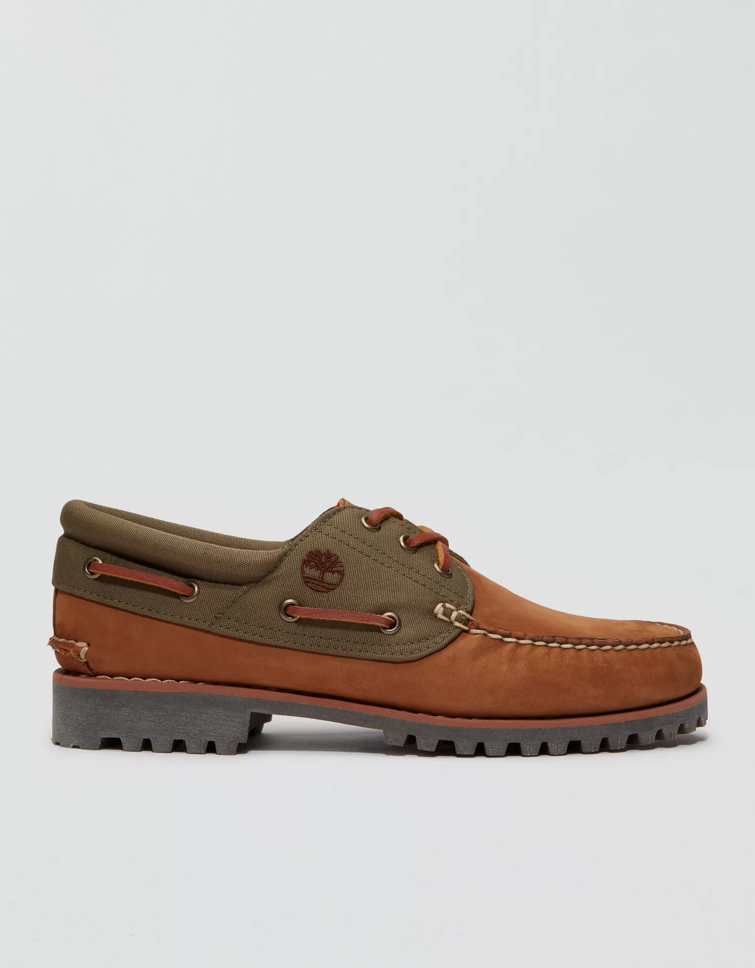 Timberland® Authentic 3-Eye Lug Handsewn Boat Shoe - thumbnail 3