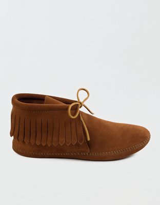 Minnetonka Classic Fringe Softsole Boot