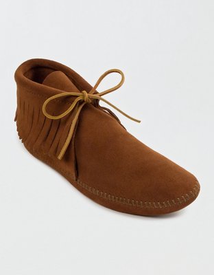 Minnetonka Classic Fringe Softsole Boot