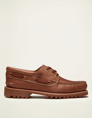 Timberland® Authentic 3-Eye Lug Handsewn Boat Shoe