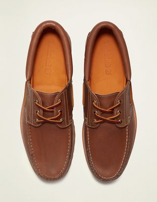 Timberland® Authentic 3-Eye Lug Handsewn Boat Shoe