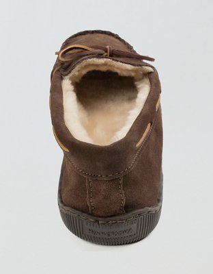 Minnetonka Pile-Lined Hardsole Slipper
