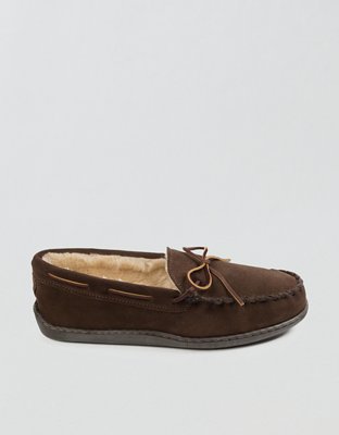 Minnetonka Pile-Lined Hardsole Slipper