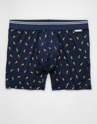 AEO Mens Tiny Pineapples 4.5 Ultra Soft Boxer Brief