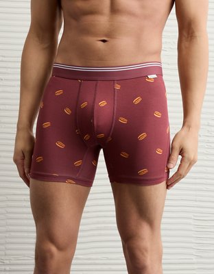 AEO Men's Hot Dogs 4.5" Ultra Soft Boxer Brief