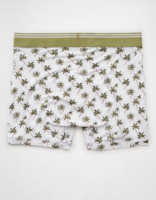 AEO Men's Palm Trees 4.5" Ultra Soft Boxer Brief