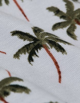 AEO Men's Palm Trees 4.5" Ultra Soft Boxer Brief