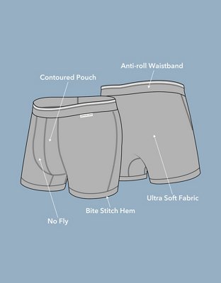 AEO Men's Palm Trees 4.5" Ultra Soft Boxer Brief