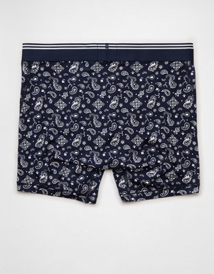 AEO Men's Paisley 4.5" Ultra Soft Boxer Brief