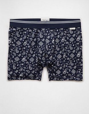 AEO Men's Paisley 4.5" Ultra Soft Boxer Brief
