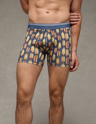 AEO Men's Hot Dogs 4.5" Ultra Soft Boxer Brief