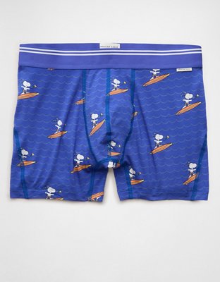AEO Men's Snoopy 4.5" Ultra Soft Boxer Brief from American Eagle - $11.96