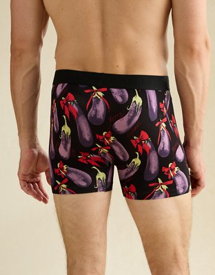 AEO Men's Eggplant 4.5" Ultra Soft Boxer Brief