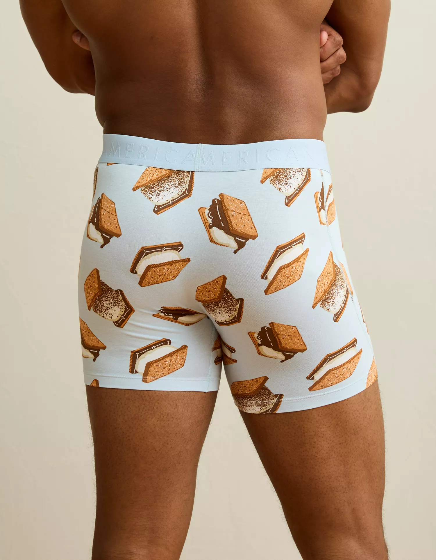 AEO Men's Food 4.5" Ultra Soft Boxer Brief - thumbnail 2