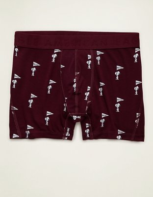 AEO Men's Snoopy 4.5" Ultra Soft Boxer Brief