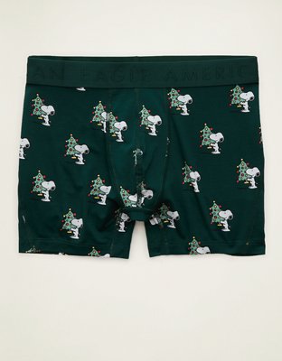 AEO Men's Snoopy 4.5" Ultra Soft Boxer Brief