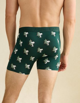 AEO Men's Snoopy 4.5" Ultra Soft Boxer Brief