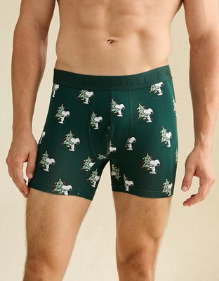 AEO Men's Snoopy 4.5" Ultra Soft Boxer Brief