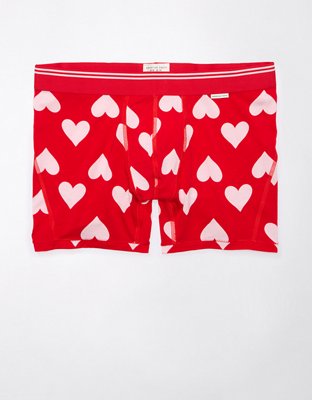 AEO Valentine Hearts 4.5" Ultra Soft Boxer Brief