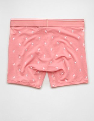 AEO Men's Flamingos 4.5" Ultra Soft Boxer Brief