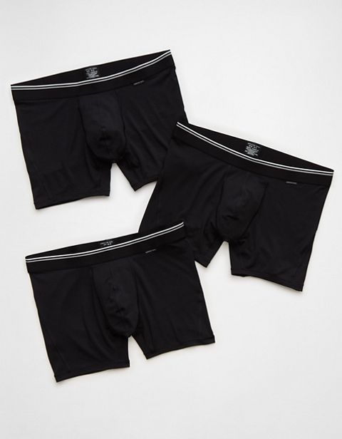 Трусы-боксеры AEO для мужчин, 3 шт. — American Eagle