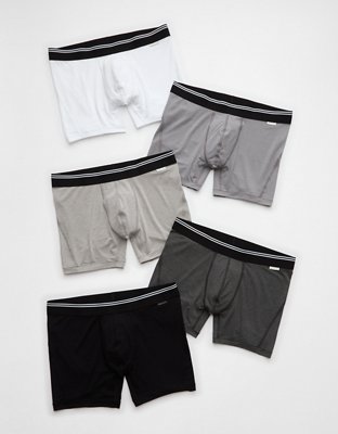 AEO Mens 4.5 Ultra Soft Boxer Brief 5-Pack