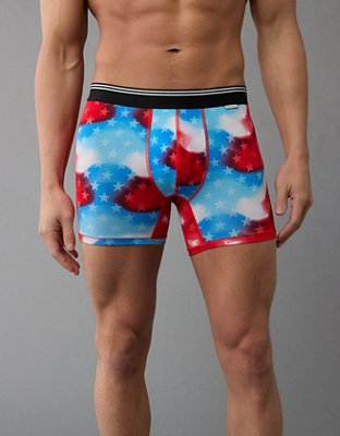 AEO Men's USA 4.5" Ultra Soft Boxer Brief