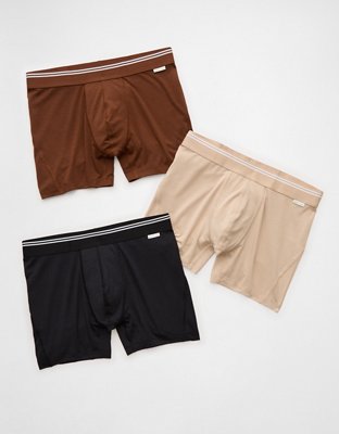 AEO Men's 4.5" Ultra Soft Boxer Brief 3-Pack