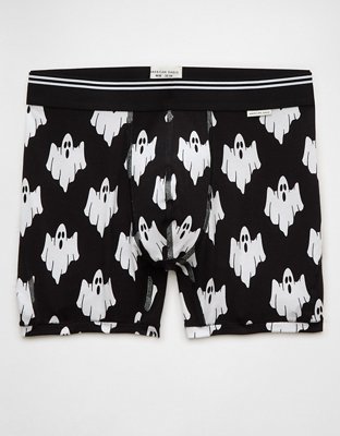 AEO Men's Ghosts Halloween 4.5" Ultra Soft Boxer Brief