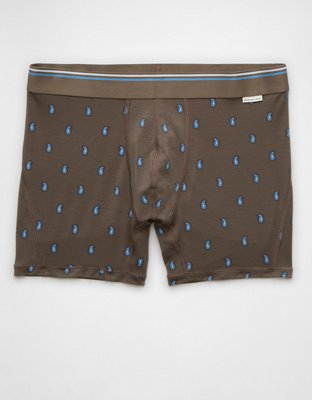 AEO Mens Paisley 4.5 Ultra Soft Boxer Brief