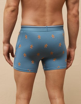 AEO Men's Gingerbread 4.5" Ultra Soft Boxer Brief