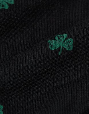AEO Men's St. Patrick's Day Clovers 4.5" Ultra Soft Boxer Brief