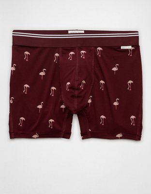 AEO Men's Flamingos 4.5" Ultra Soft Boxer Brief