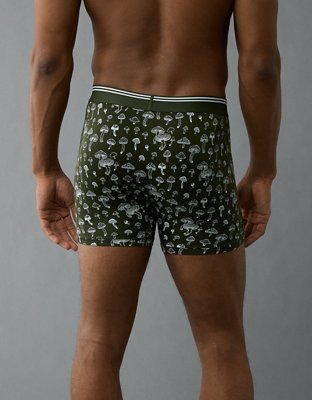 AEO Men's Mushrooms 4.5" Ultra Soft Boxer Brief