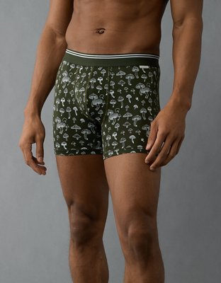 AEO Men's Mushrooms 4.5" Ultra Soft Boxer Brief