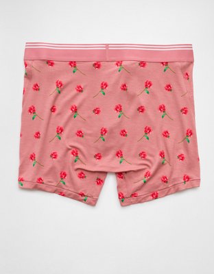 AEO Men's Roses Valentine 4.5" Ultra Soft Boxer Brief