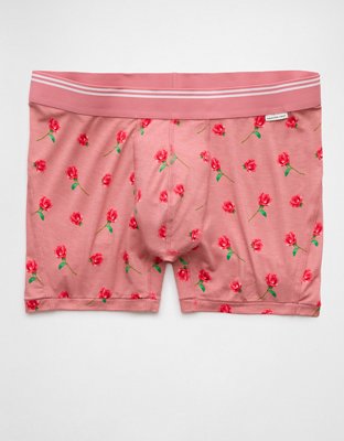 AEO Men's Roses Valentine 4.5" Ultra Soft Boxer Brief