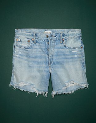 AE77 Premium Classic Long Denim Short